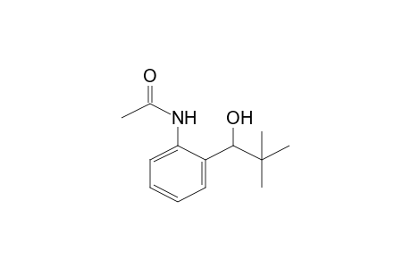 N-[2-(1-Hydroxy-2,2-dimethylpropyl)phenyl]acetamide