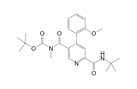 N-[3-(6-[(1,1-Dimethylethylamino)carbonyl]-4-(2-methoxyphenyl)]pyridinecarbonyl]]-N-methylcarbamic acid (1,1-dimethyethyl) ester