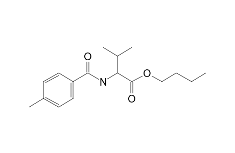 L-Valine, N-(4-methylbenzoyl)-, butyl ester