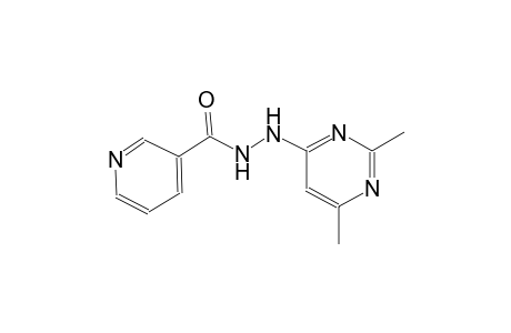 N'-(2,6-dimethyl-4-pyrimidinyl)nicotinohydrazide