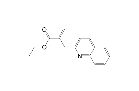 Ethyl 2(2-quinolylmethyl)propenoate