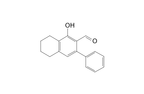 1-Hydroxy-3-phenyl-5,6,7,8-tetrahydronaphthalene-2-carbaldehyde