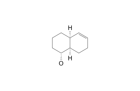 1-Naphthalenol, 1,2,3,4,4a,7,8,8a-octahydro-, (1.alpha.,4a.alpha.,8a.alpha.)-