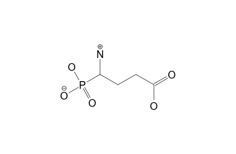 4-amino-4-phosphonobutyric acid