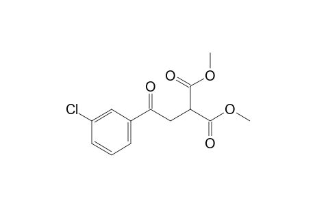 2-[2-(3-chlorophenyl)-2-keto-ethyl]malonic acid dimethyl ester