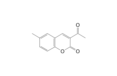 3-acetyl-6-methyl-coumarin