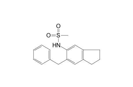 N-(6-benzyl-5-indanyl)methanesulfonamide