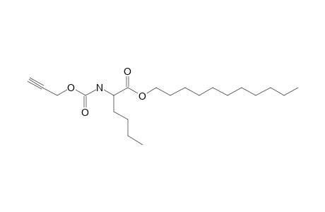 L-Norleucine, N-propargyloxycarbonyl-, undecyl ester