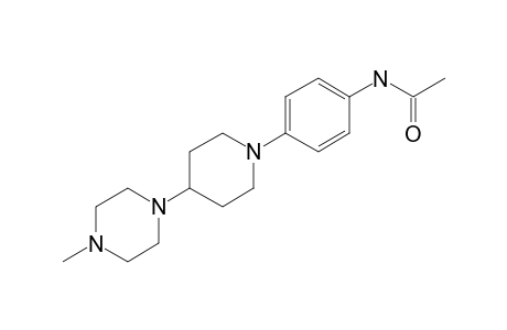 4-(4-(4-Methylpiperazin-1-yl)piperidin-1-yl)aniline, N-acetyl-