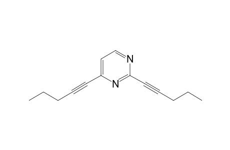 2,4-bis(pent-1-ynyl)pyrimidine