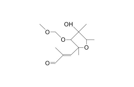 (E)-4,7-Anhydro-2,3,8-trideoxy-5-O-methoxymethyl-2-methyl-4,6-di-C-methyl-D-gulo-oct-2-enose