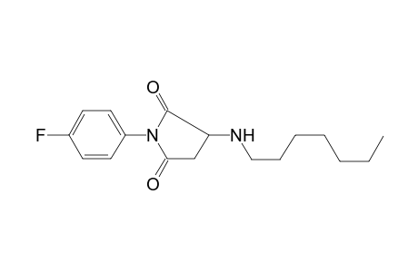 1-(4-Fluorophenyl)-3-(heptylamino)-2,5-pyrrolidinedione