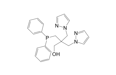 3-(diphenylphosphanyl)-2,2-bis(pyrazol-1-ylmethyl)propan-1-ol