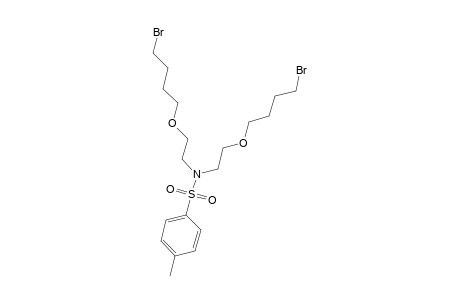 N,N-bis[2-(4-bromobutoxy)ethyl]-p-toluenesulfonamide