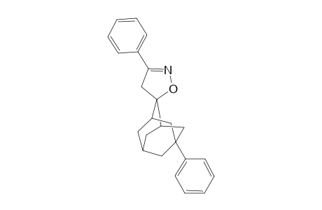 (E)-5-Phenyl-3'-phenyl-4'-hydrospiro[adamantane-2:5'-.delta.-(2)-isoxazoline]