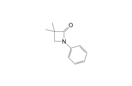 3,3-dimethyl-1-phenyl-2-azetidinone