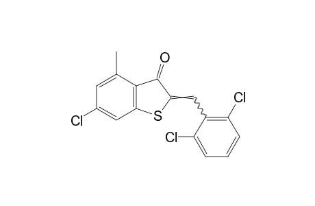 6-chloro-2-(2,6-dichlorobenzylidene)-4-methylbenzo[b]thiophen-3(2H)-one
