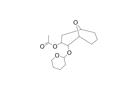 9-Oxabicyclo[3.3.1]nonane, 3-acetoxy-2-(tetrahydropyran-2-yloxy)-