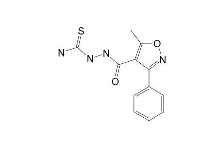 1-[(5-methyl-3-phenyl-4-isoxazolyl)carbonyl]-3-thiosemicarbazide