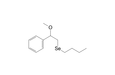 Butyl(2-methoxy-2-phenylethyl)selane