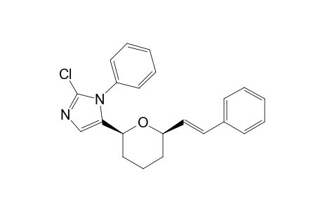 (E)-2-Chloro-1-phenyl-5-(2S,6R)-(6-styryltetrahydro-2H-pyran-2-yl)-1H-imidazole