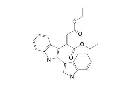 Diethyl 3-(2,3'-biindol-3-yl)ethene-1,2-dicarboxylate