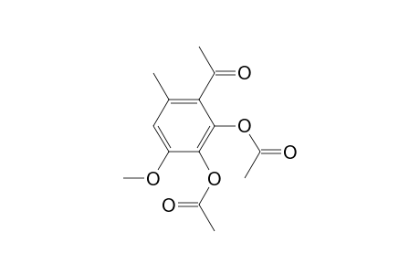 1-(2,3-Diacetoxy-4-methoxy-6-methyl-phenyl)-ethanone