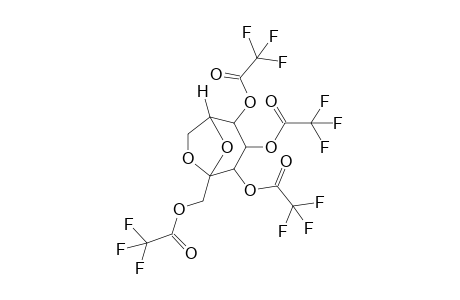 Sedoheptulose anhydride tetrakis(trifluoroacetyl) ester