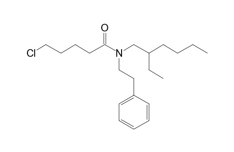 5-Chlorovaleryl amide, N-(2-phenylethyl)-N-(2-ethylhexyl)-