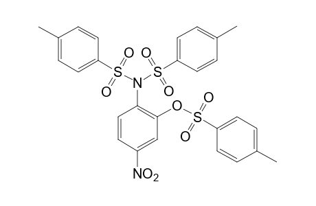 N-(2-hydroxy-4-nitrophenyl)di-p-toluenesulfonamide, p-toluenesulfonate
