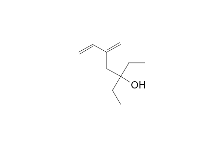 3-Ethyl-5-methylene-6-hepten-3-ol