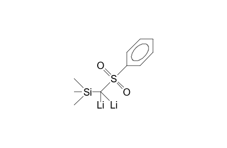 (Dilithio-trimethylsilylmethyl)-phenyl-sulfone