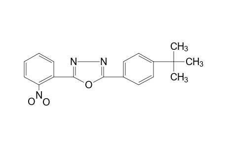 2-(p-tert-butylphenyl)-5-(o-nitrophenyl)-1,3,4-oxadiazole