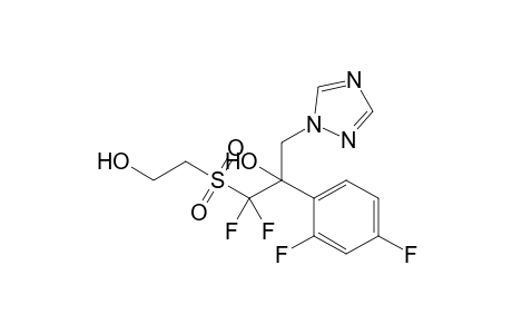 2-(2,4-difluorophenyl)-1,1-difluoro-1-(2-hydroxyethylsulfonyl)-3-(1,2,4-triazol-1-yl)-2-propanol