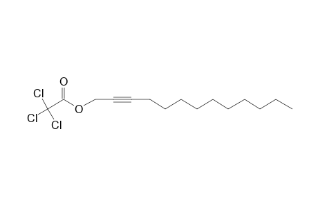 Trichloroacetic acid, tridec-2-ynyl ester