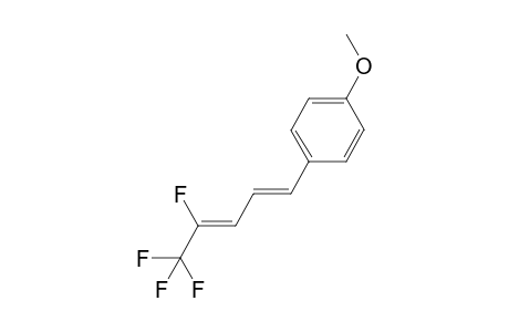 (Z,E)-1-Fluoro-1-trifluoromethyl-4-(p-methoxy)phenylbuta-1,3-diene