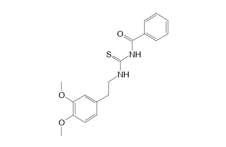 1-benzoyl-3-(3,4-dimethoxyphenethyl)-2-thiourea