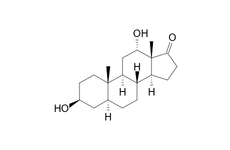 3.BETA.,12.ALPHA.-DIHYDROXY-5.ALPHA.-ANDROSTAN-17-ONE