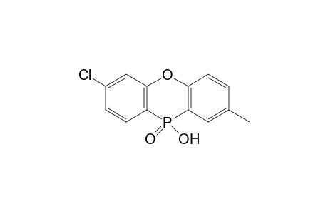 7-chloro-10-hydroxy-2-methylphenoxaphosphine, 10-oxide