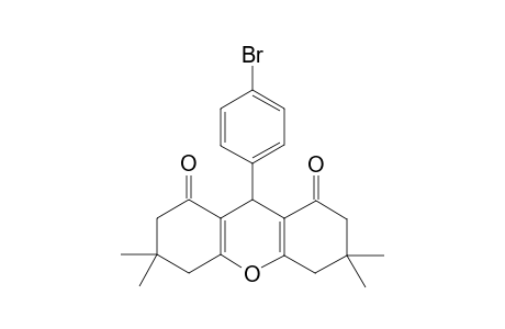 9-(4-bromophenyl)-3,3,6,6-tetramethyl-3,4,5,6,7,9-hexahydro-1H-xanthene-1,8(2H)-dione