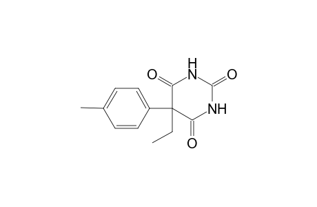 5-Ethyl-5-p-tolylbarbituric acid