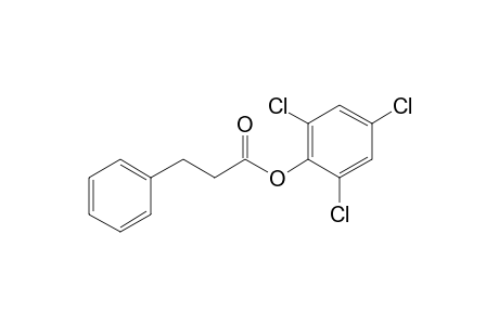 3-Phenylpropionic acid, 2,4,6-trichlorophenyl ester