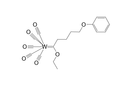 (1-ETHOXY-4-PHENOXYPENTYLIDENE)-PENTACARBONYLTUNGSTEN-(0)