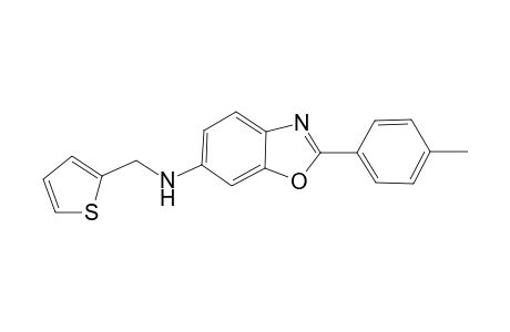 Benzoxazol-6-amine, 2-(4-methylphenyl)-N-(2-thienylmethyl)-