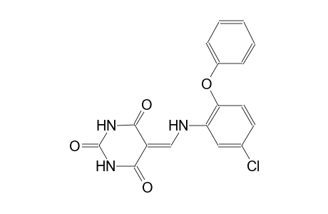 5-[(5-chloro-2-phenoxyanilino)methylene]-2,4,6(1H,3H,5H)-pyrimidinetrione