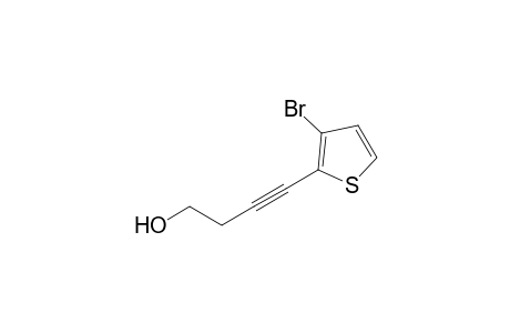 4-(3-Bromothien-2-yl)but-3-yn-1-ol