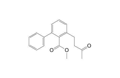 methyl 2-(3-oxobutyl)-6-phenyl-benzoate