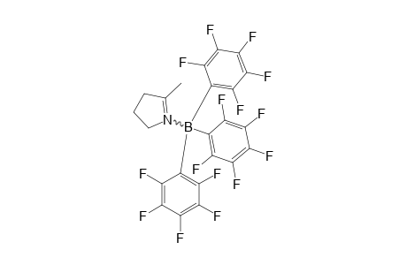 N-[TRIS-(PENTAFLUOROPHENYL)-BORANE]-2-METHYL-1-PYRROLINE