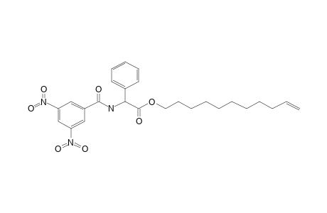 Glycine, N-(3,5-dinitrobenzoyl)-2-phenyl-, (10-undecenyl) ester