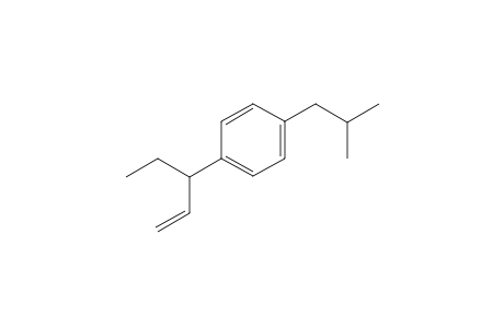 1-isobutyl-4-(pent-1-en-3-yl)benzene